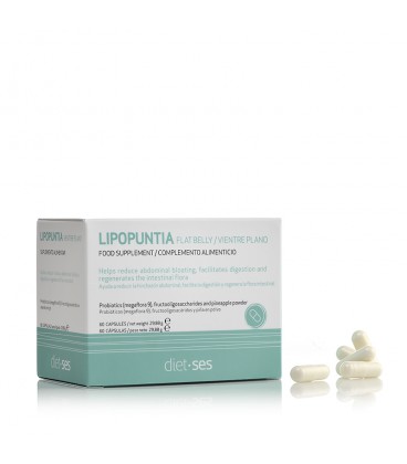 LIPOPUNTIA VIENTRE PLANO  60 CÁPSULAS